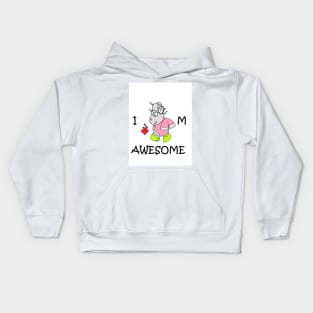 I am awesome Kids Hoodie